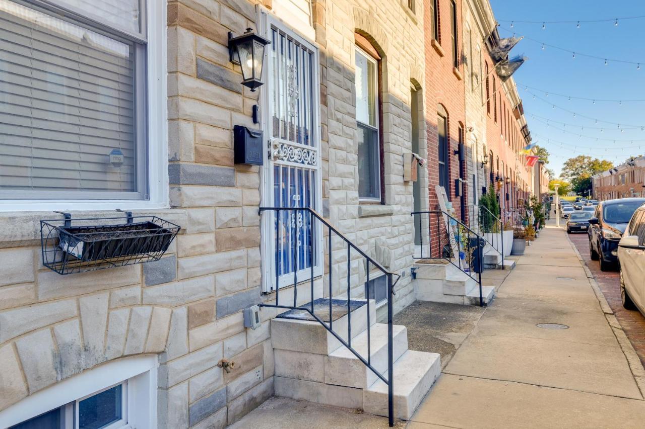 Trendy Baltimore Townhome 2 Mi To Downtown! Exterior photo