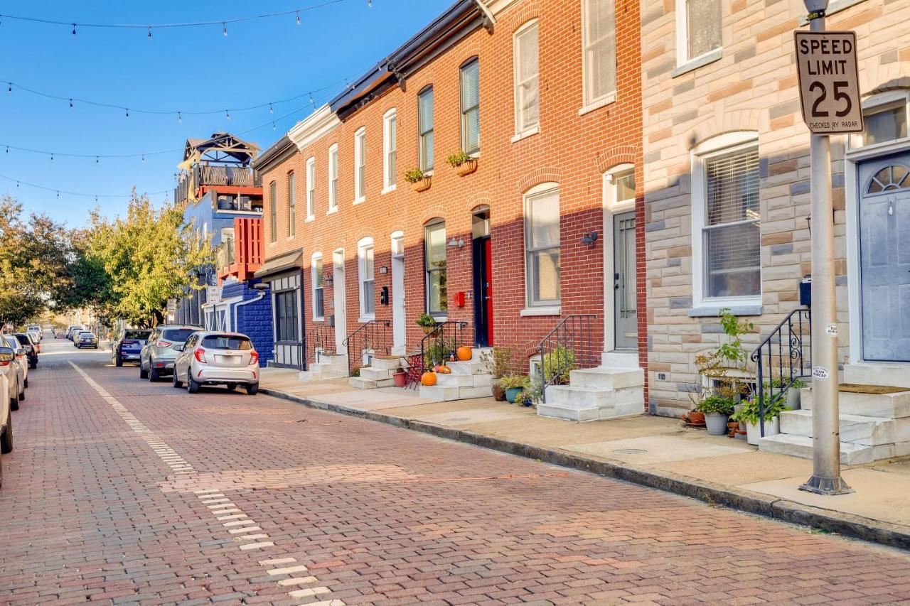 Trendy Baltimore Townhome 2 Mi To Downtown! Exterior photo