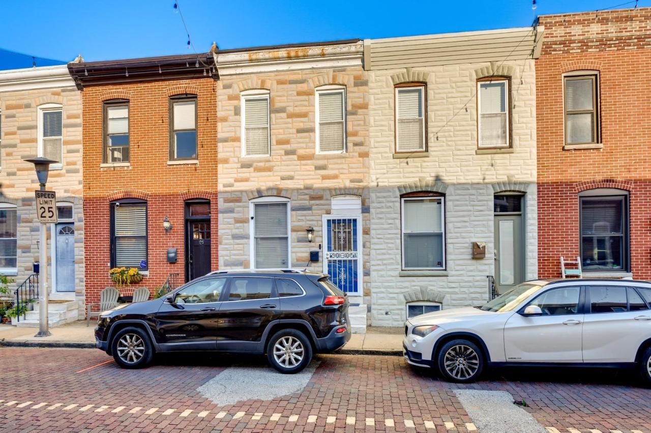 Trendy Baltimore Townhome 2 Mi To Downtown! Exterior photo